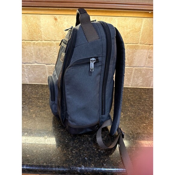 TUMI Backpack ALPHA BRAVO Hedrick Deluxe Rucksack Anthracite Gray GUC - Picture 5 of 13